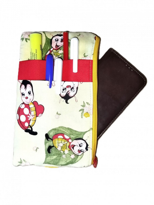 Penál / kosmetická taštička - Berušky