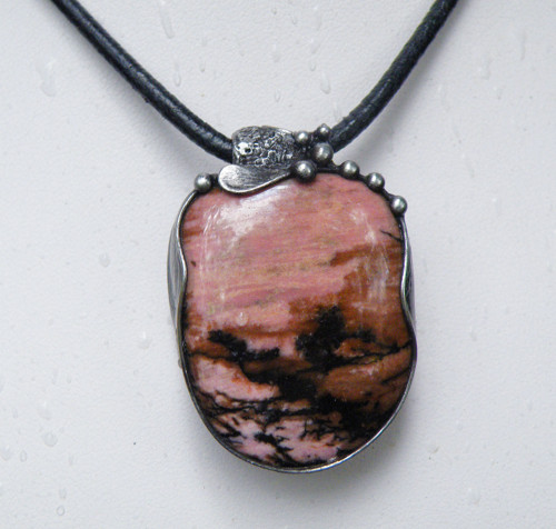 Daleká cesta...(rhodonit) oboustranný