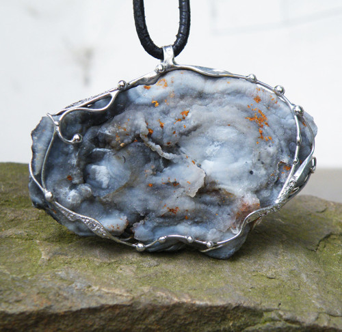 Když se nebe zřítí...(hadí achát XXL)