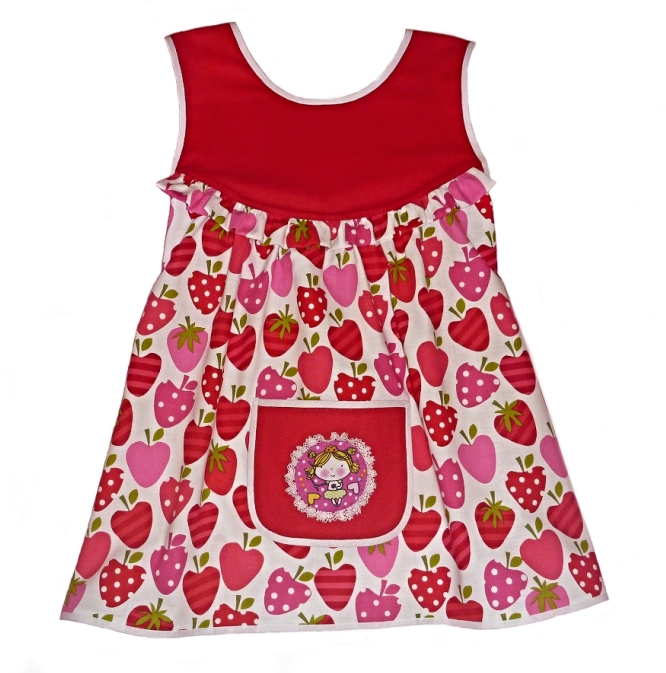 Jahůdková zástěrka