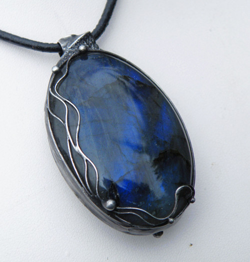 Magická noc...(labradorit) oboustranný