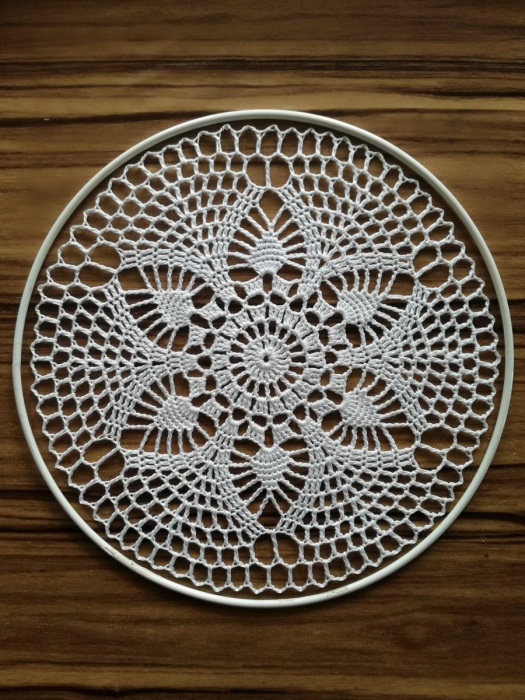 Krajka do kruhu 22 cm - bez kruhu 