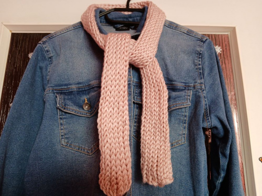 Pletená dutinková šála (různé barvy) SLEVA