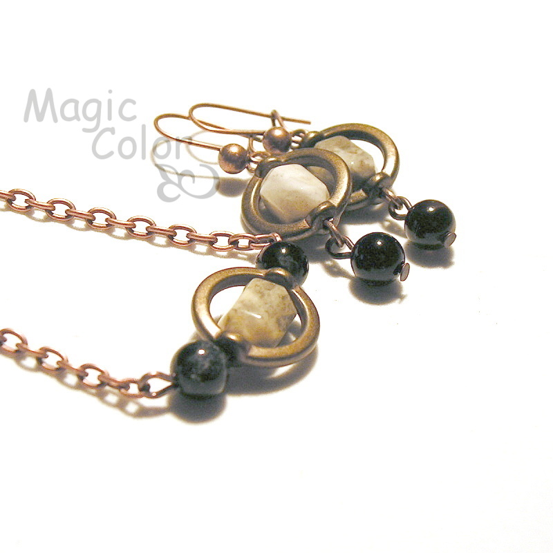 Souprava - Amullet Mayans Black