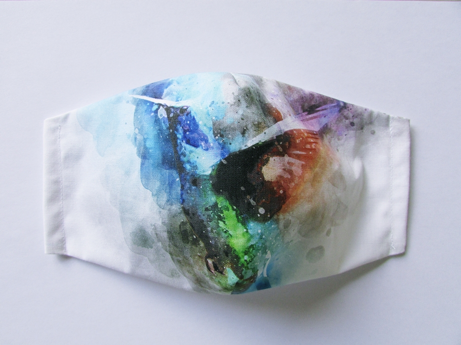 Rouška dámská-kolibřík