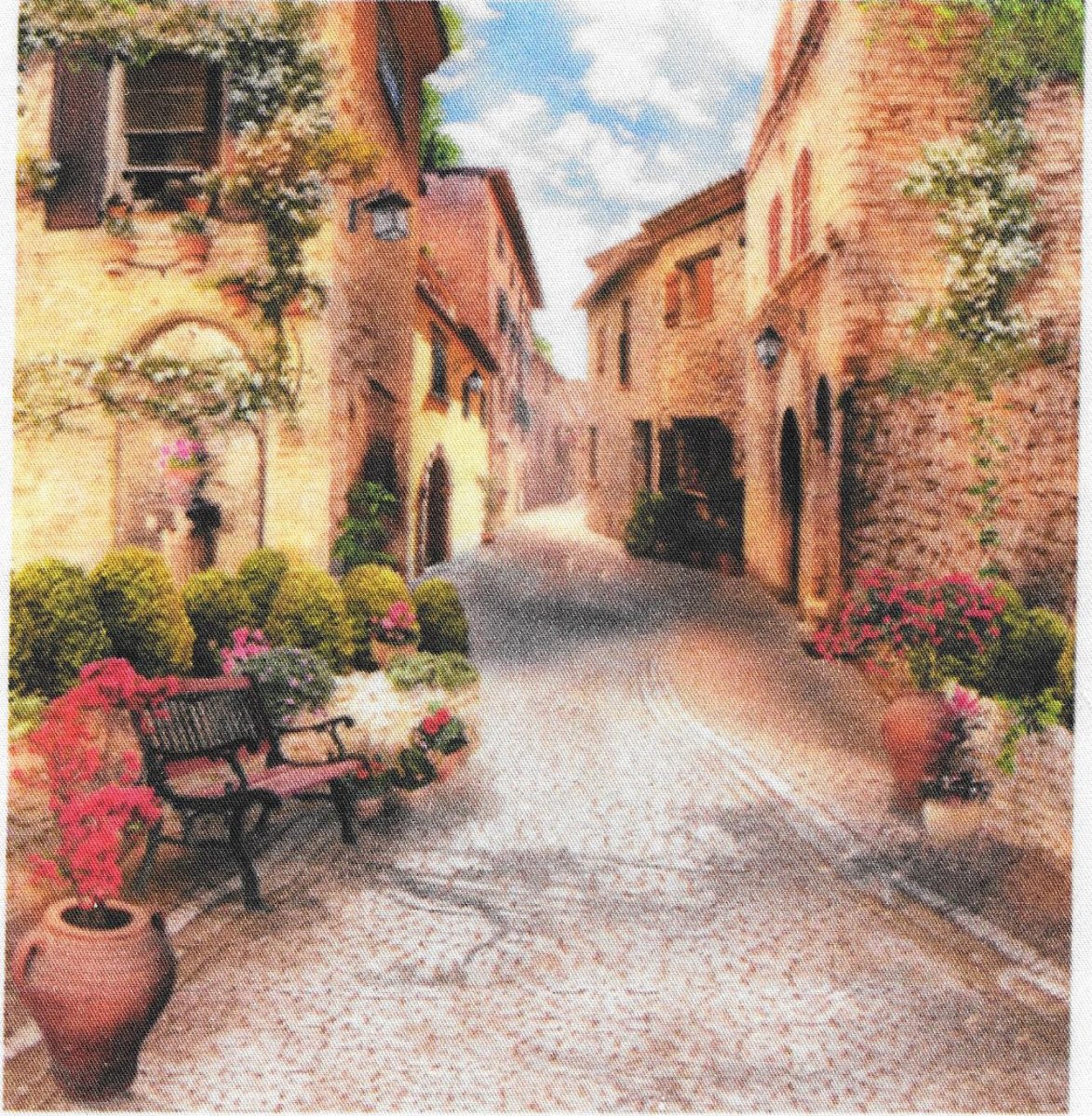 BAVLNĚNÝ PANEL - VELKÝ 16,5 X 17 cm ZP8