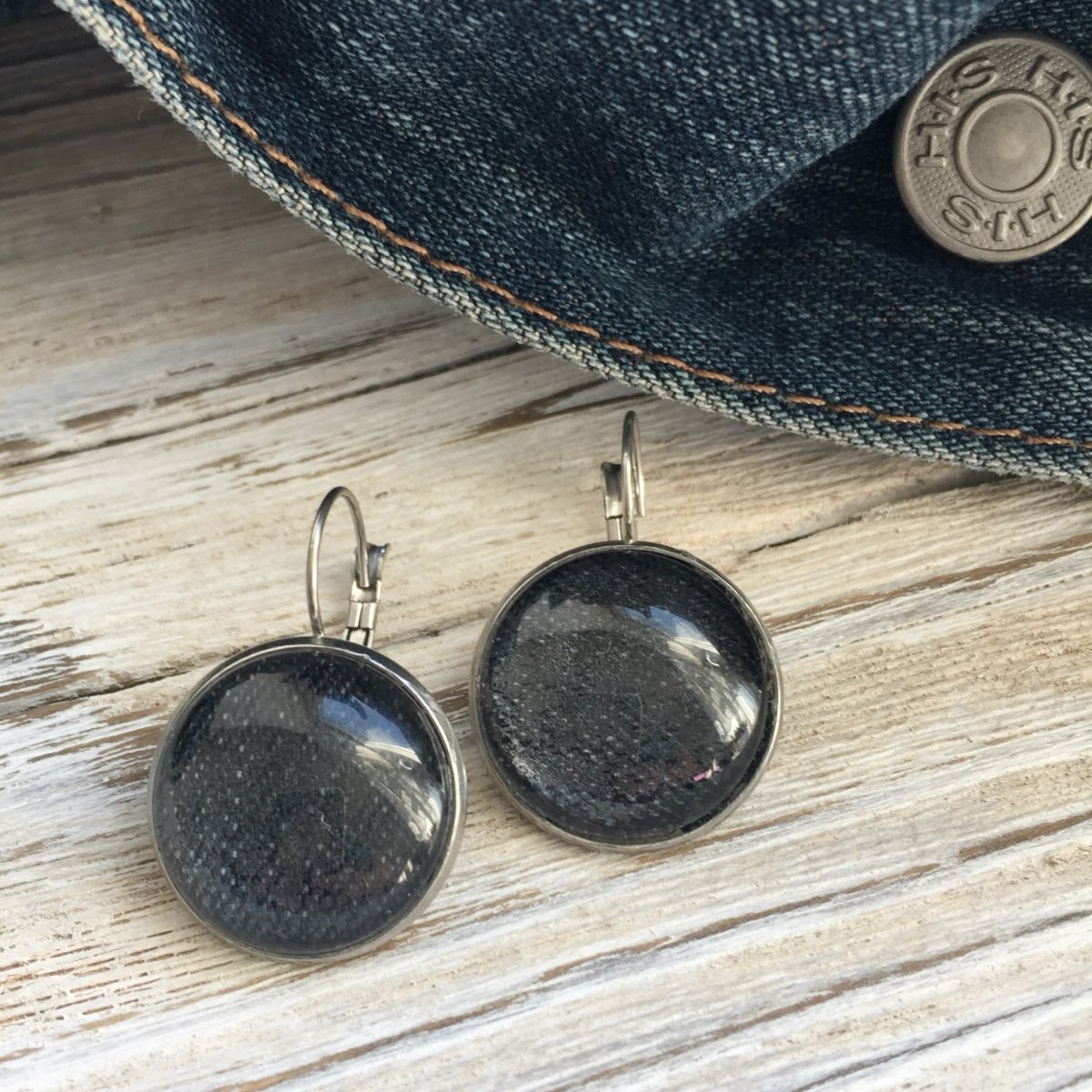 Riflové náušnice - S. Steel