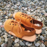 Bombit-ki barefoot sandálky šněrovačky camel