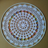 Krajka s korálky do kruhu 25 cm - bez kruhu 