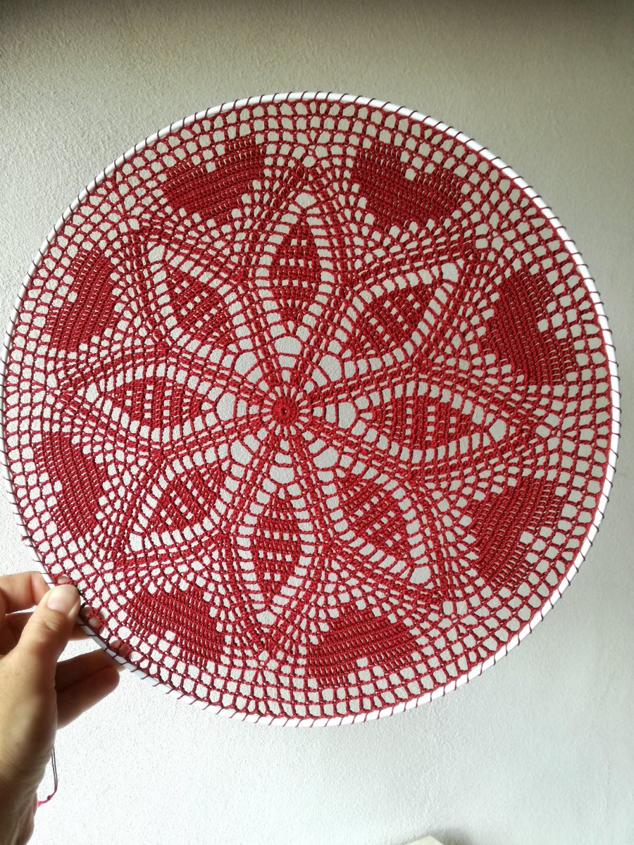 Krajka do kruhu 30 cm - bez kruhu 