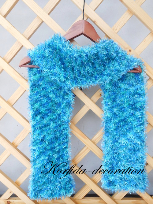 Šála modrozelená 25/15