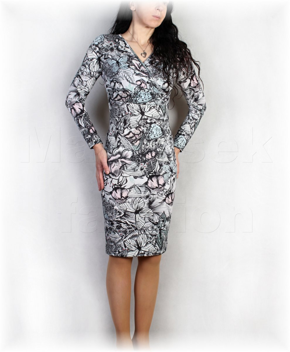 Šaty úžasná svetrovina-jaro vz.934