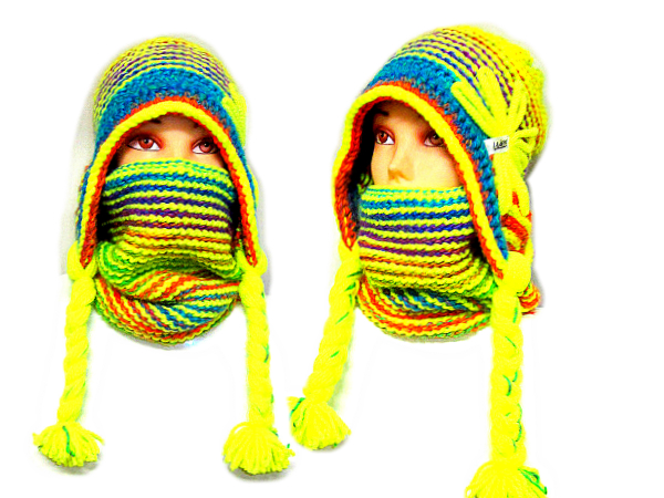 SOUPRAVA UŠANKY A NÁKRČNÍKU S APLIKACÍ