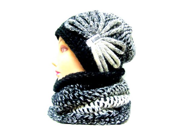 OUPRAVA ČEPICE A NÁKRČNÍKU OMBRÉ/dvojnit