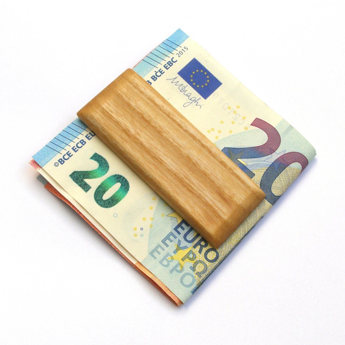 Jaseňová spona na peniaze