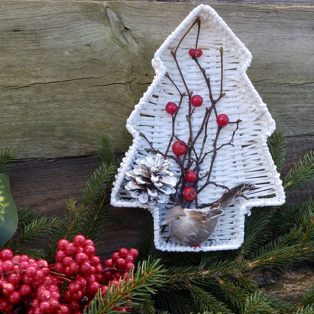 Stromeček s ptáčkem