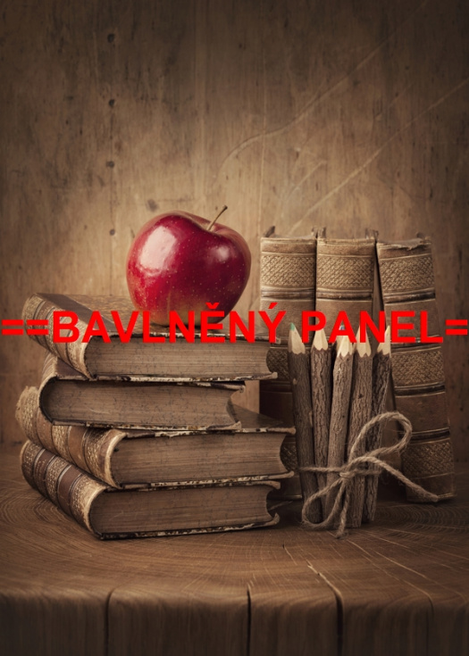 BAVLNĚNÝ  PANEL  15x20cm BSK-34