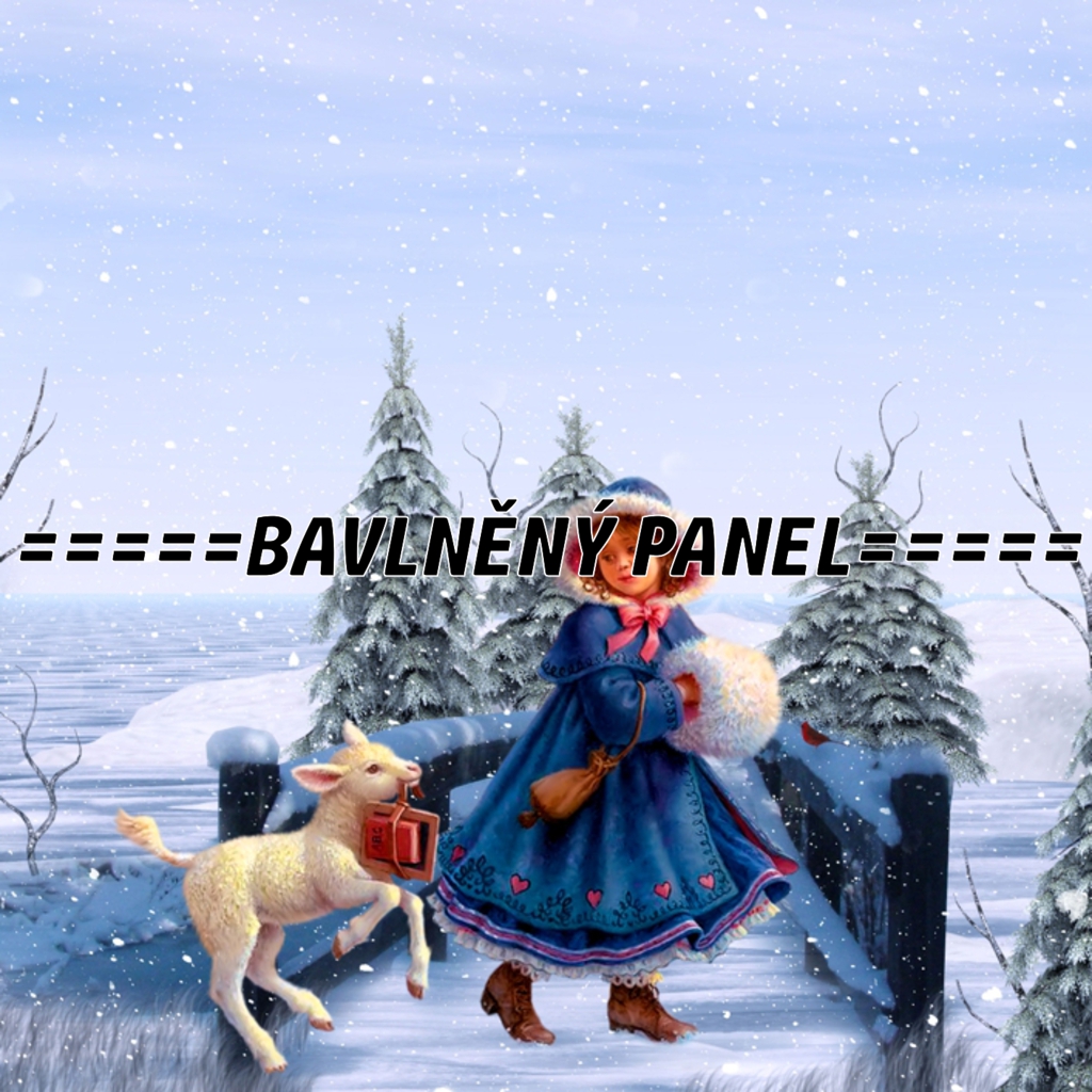 BAVLNĚNÝ PANEL 35 x 35 cm U180