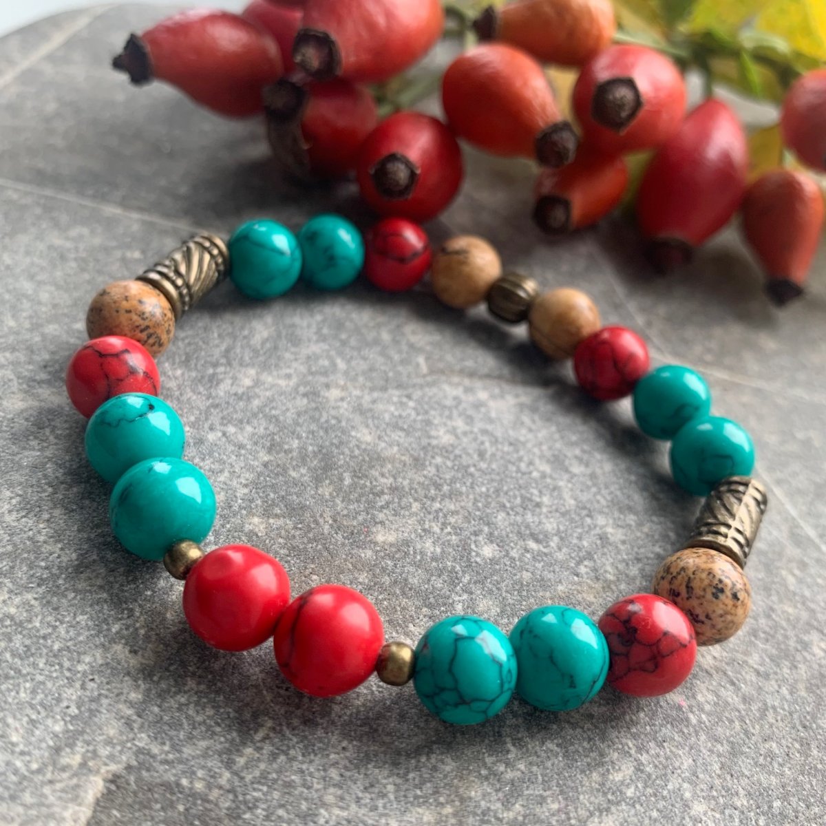 Pestrobarevný s jaspisem