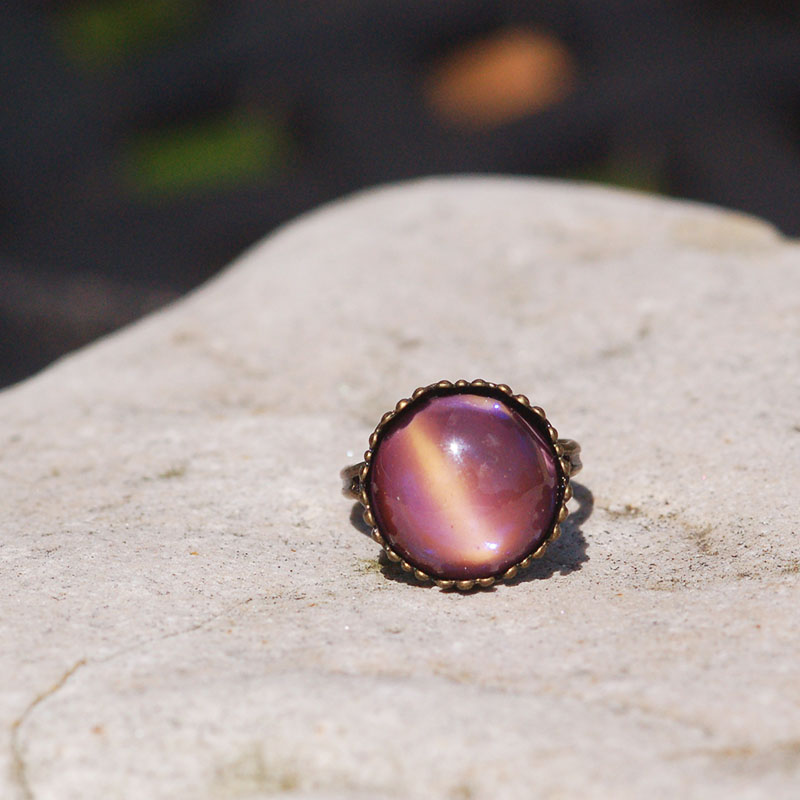 Fialový měsíční svit 14 mm