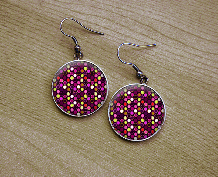 Fialová harmonie - ANTIALERGICKÉ NÁUŠNIČKY 