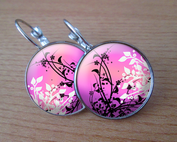 COOL VISACÍ NÁUŠNICE - Fialové snění