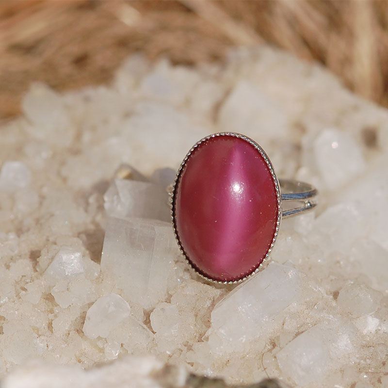 Prsten s muglí 18x13 mm č. 14