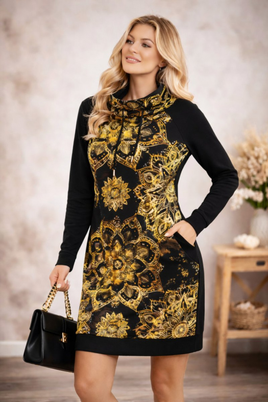 Dámské mikinošaty ROYAL GOLD 