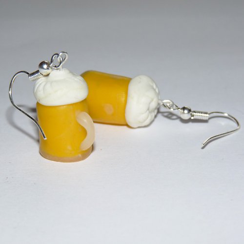 Pivíčka – náušnice