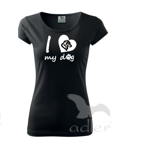 I love my dog II. - Flat coat retrívr