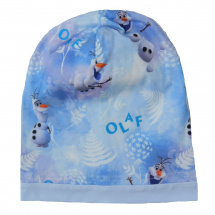 čepice Olaf s bledě modrou bavlnou