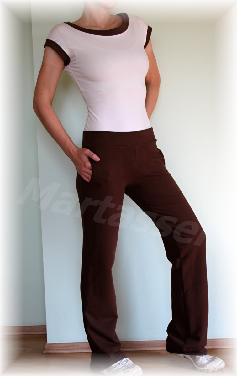 Tepláky s bočními kapsami-více barev