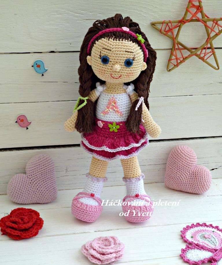 Háčkovaná panenka Andy