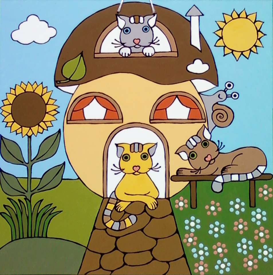 Obrázek - Dům u tří koček.