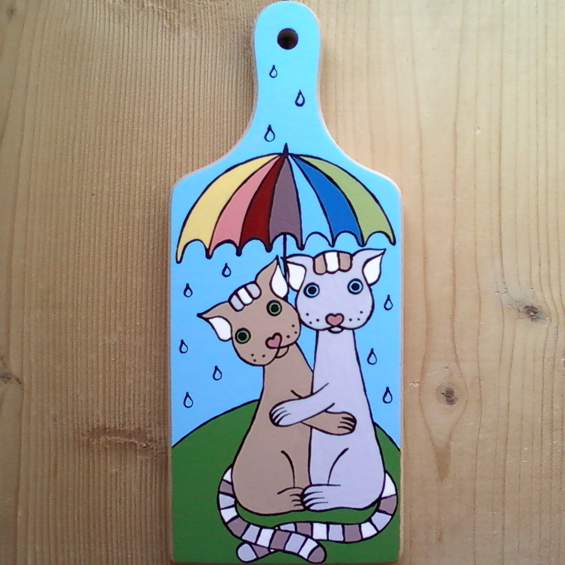 Prkénko - Pod deštníkem.