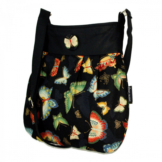 Kabelka Tess 2 Butterfly Black