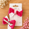 Fuchsiové mašličky s Hello Kitty