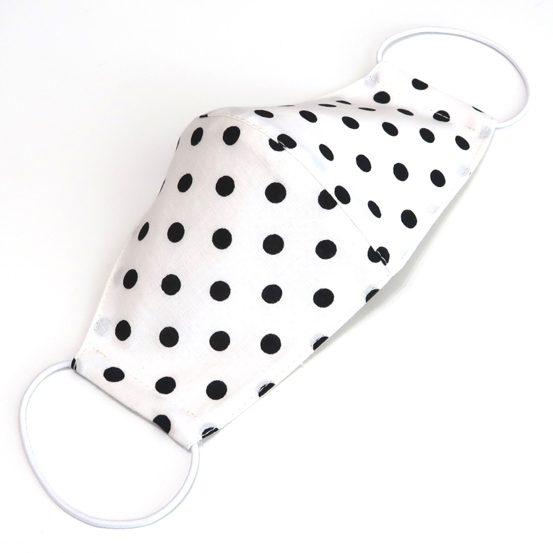 PUNTÍKY -  textilní rouška