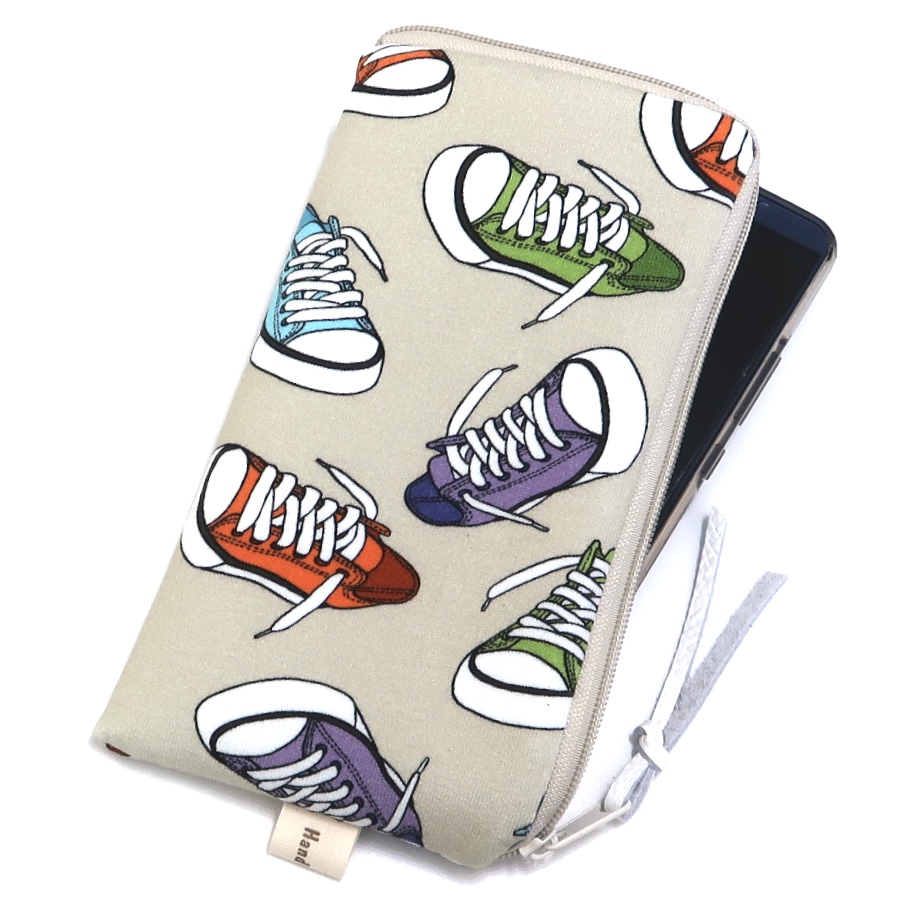 TENISKY - pouzdro pro velikost mobilu 15 x 7 cm