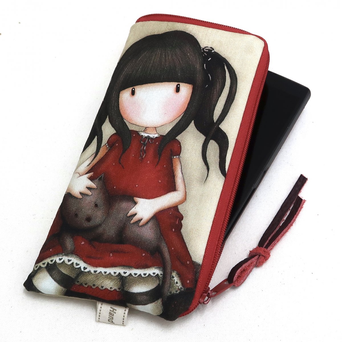 PANENKA S KOČIČKOU  - obal na mobil