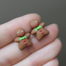 Gingermen, perníkoví panáčci, fimo