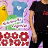 Nažehlovačka sada Glitter kytičky