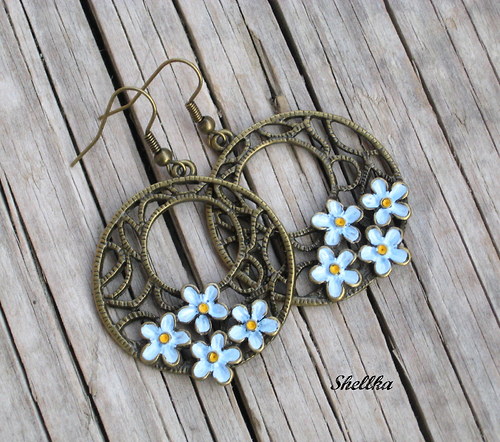 Náušnice ,,POMNĚNKY,,