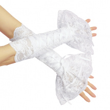 Svatební rukavice bílé 1315