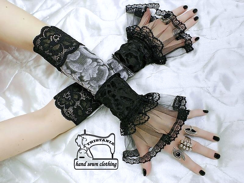 Společenské dámské rukavice 0065