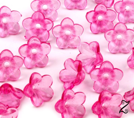 Zvonek, růžová ostrá (20ks)