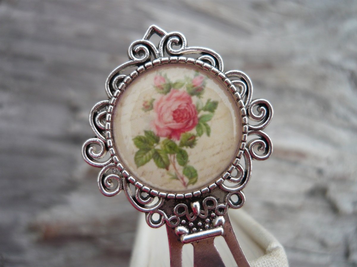 Záložka do knihy...Romantická růže