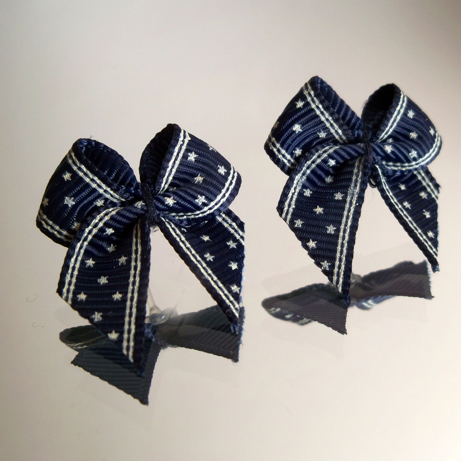 Veselé mašličky - náušnice H8