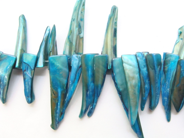 perleťové zuby, 20 gr. ( cca 8-13 ks )