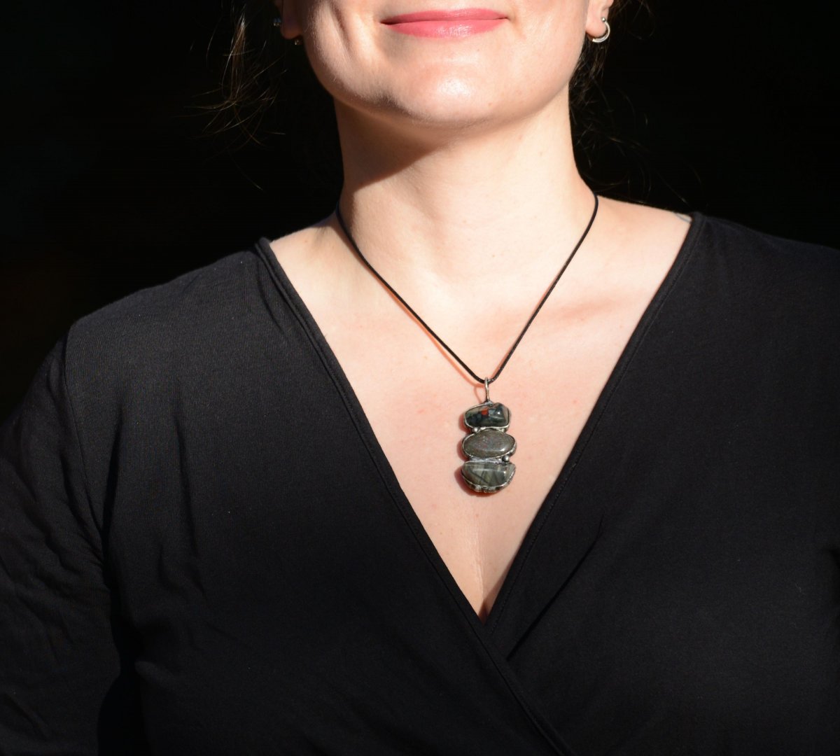 HELIOTROP trio přívěšek